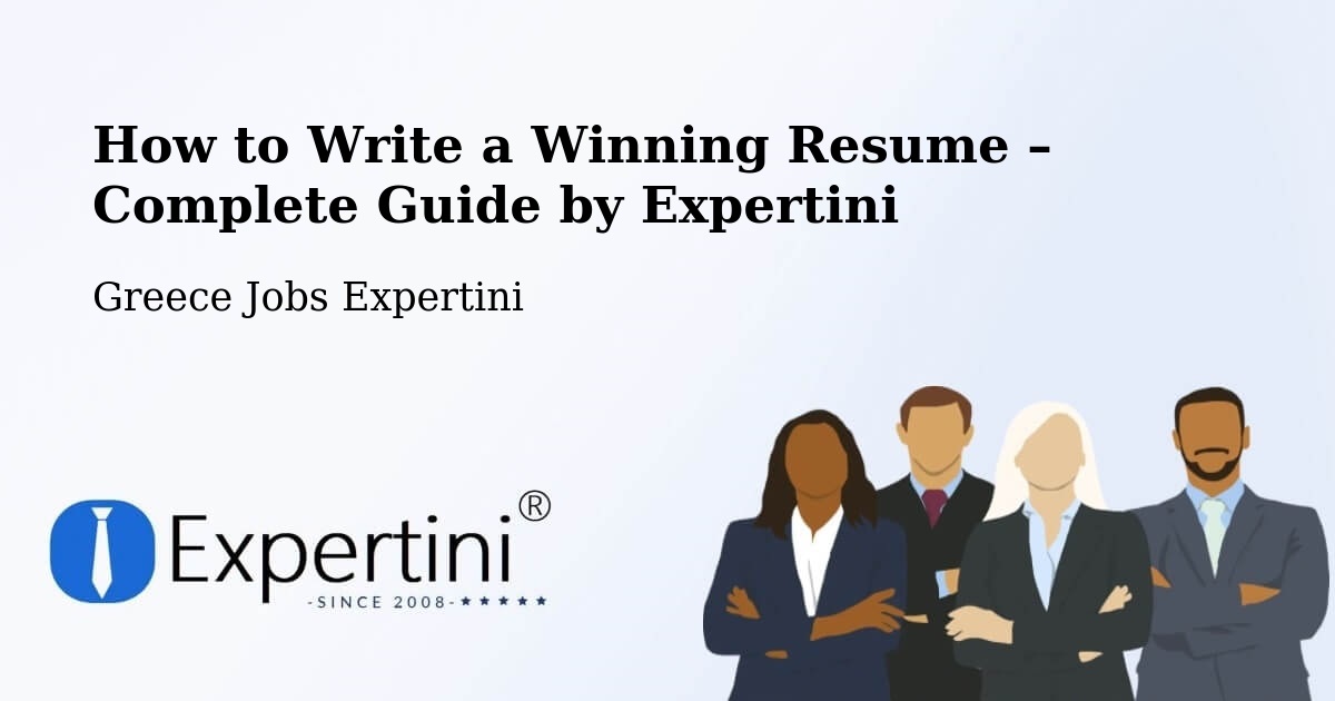 Resume Writing Guide for Job Seekers – Kritsá - Kritsá, Greece Jobs Expertini
