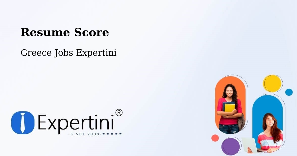 Resume Score & Job Description Match Tool – Kritsá - Greece Jobs Expertini